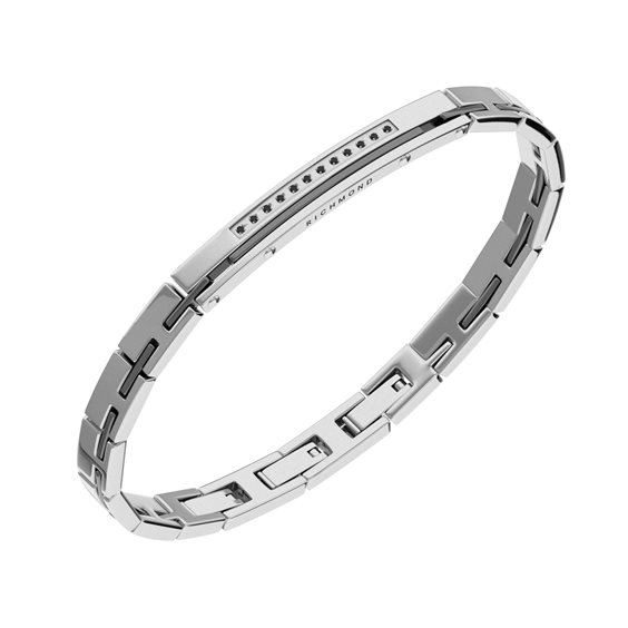 Pulsera John Richmond Hombre in Titanio 0.12 Ct JRCB07WB - JRCB07WB